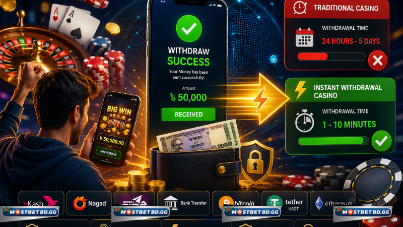 Instant Withdrawal Casino