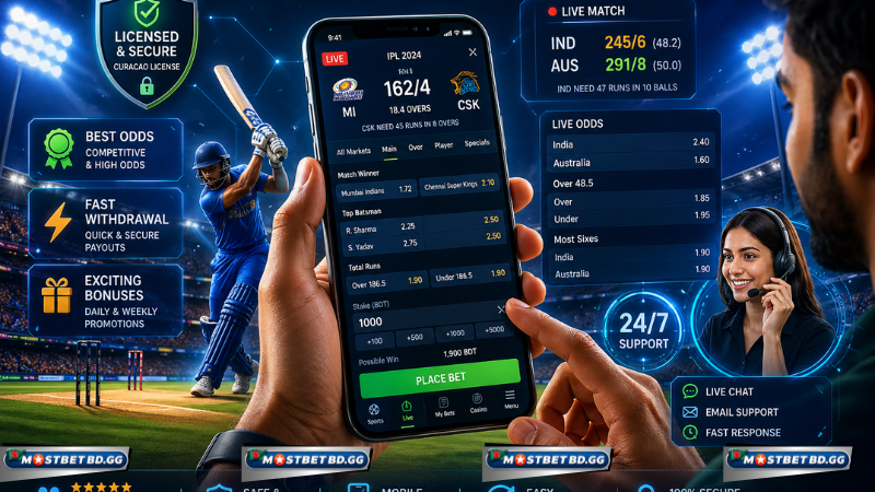 Tầm quan trọng của việc lựa chọn nền tảng cá cược cricket trực tuyến phù hợp